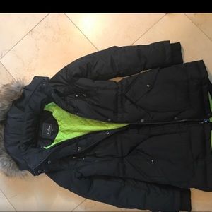 Sam Edelman fur trimmed parka